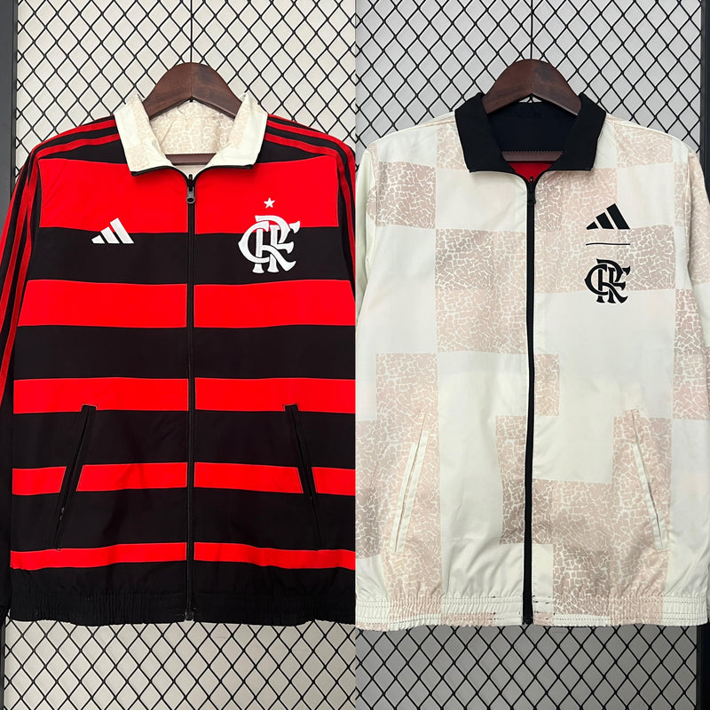 Jaqueta Corta-Vento Flamengo Reversível 24/25